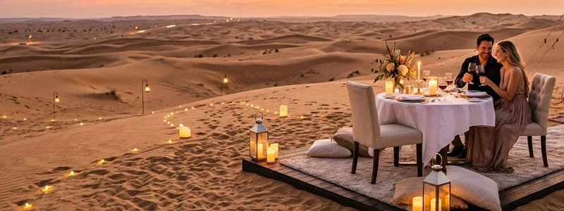 Romantic Dinner with Luxury Stay on Dunes in Jaisalmer
